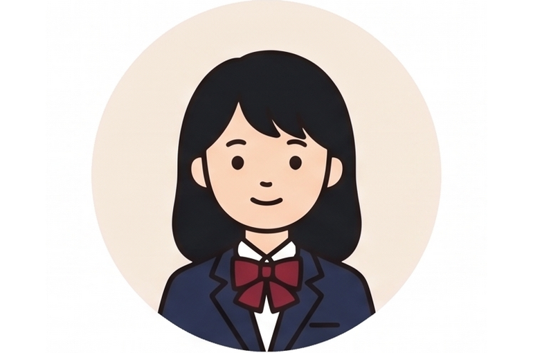 背景あり　中高生女の子4